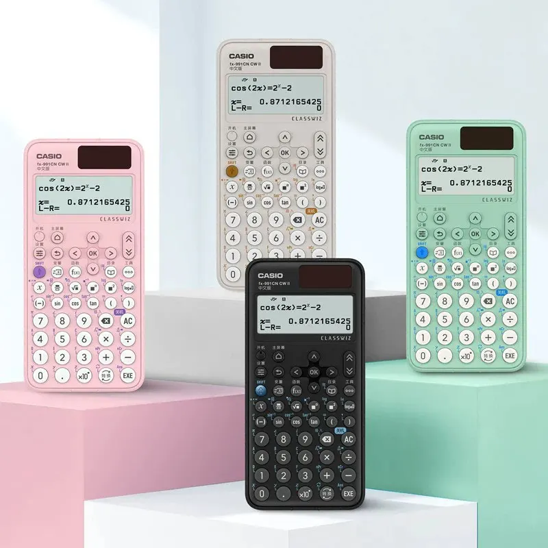 Compact and Portable Scientific Calculator with Wear-Resistant Shell