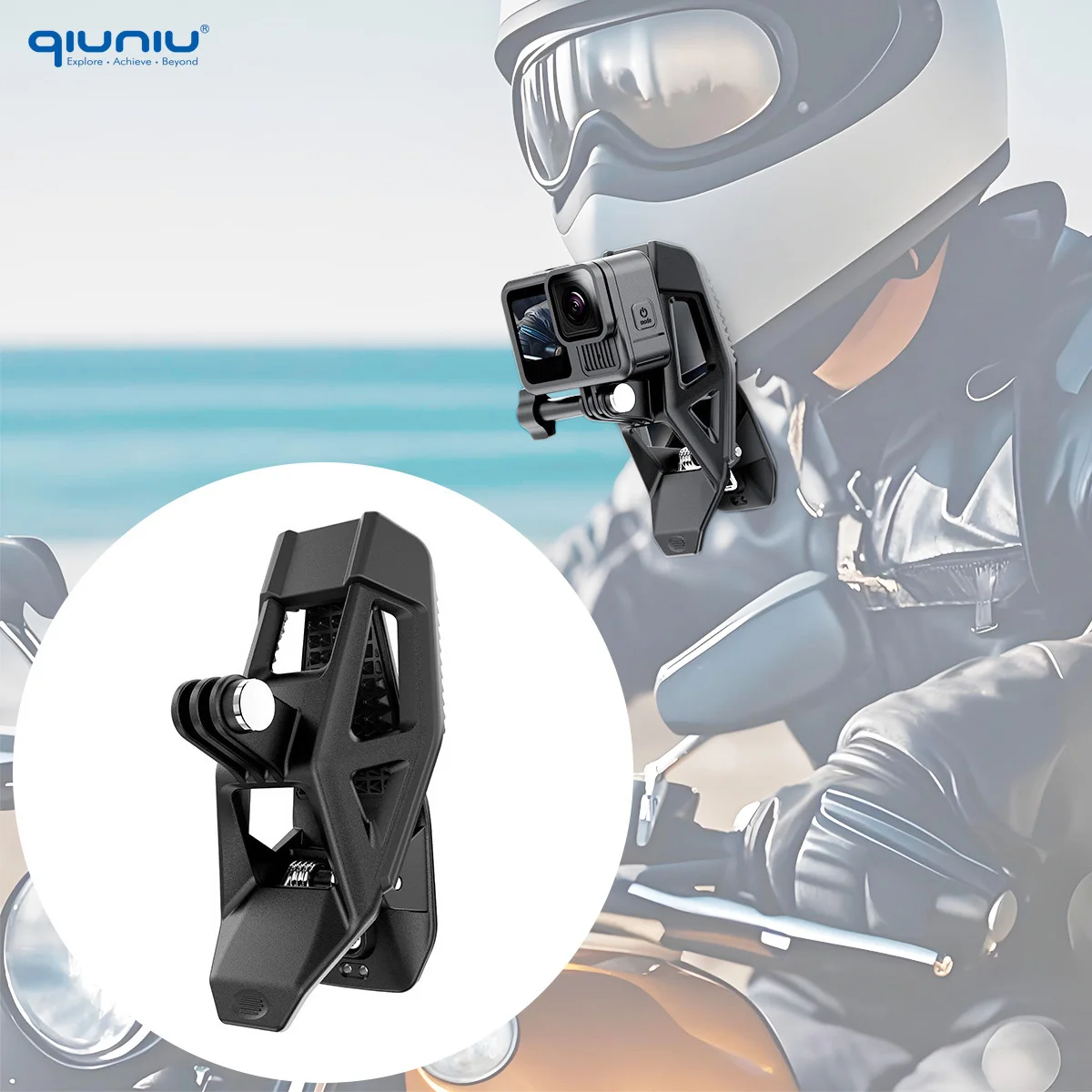 Motorcycle Helmet Camera Mount