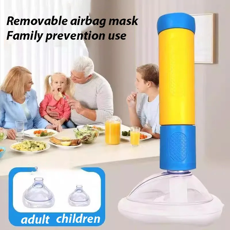 Emergency equipment for adults children artificial first aid suffocation prevention essential for family camping and hiking