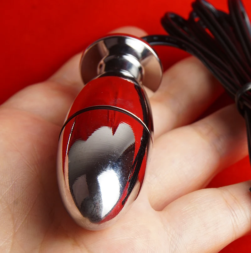 Bdsm Electro Shock Anal Butt Plug Jump Eggs Estim E-stim Dildo Vibrator Electrosex Electrostimulator Prostate Toys Electric Sex