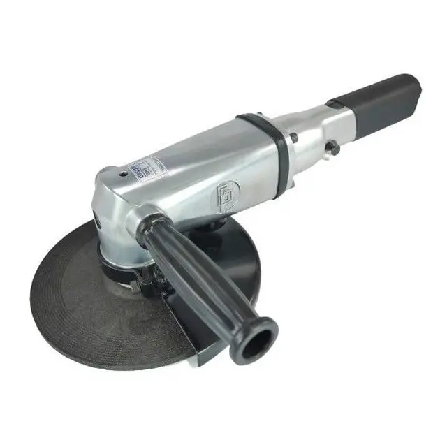 Safety Lever Heavy Air Pneumatic Angle Grinder with Services