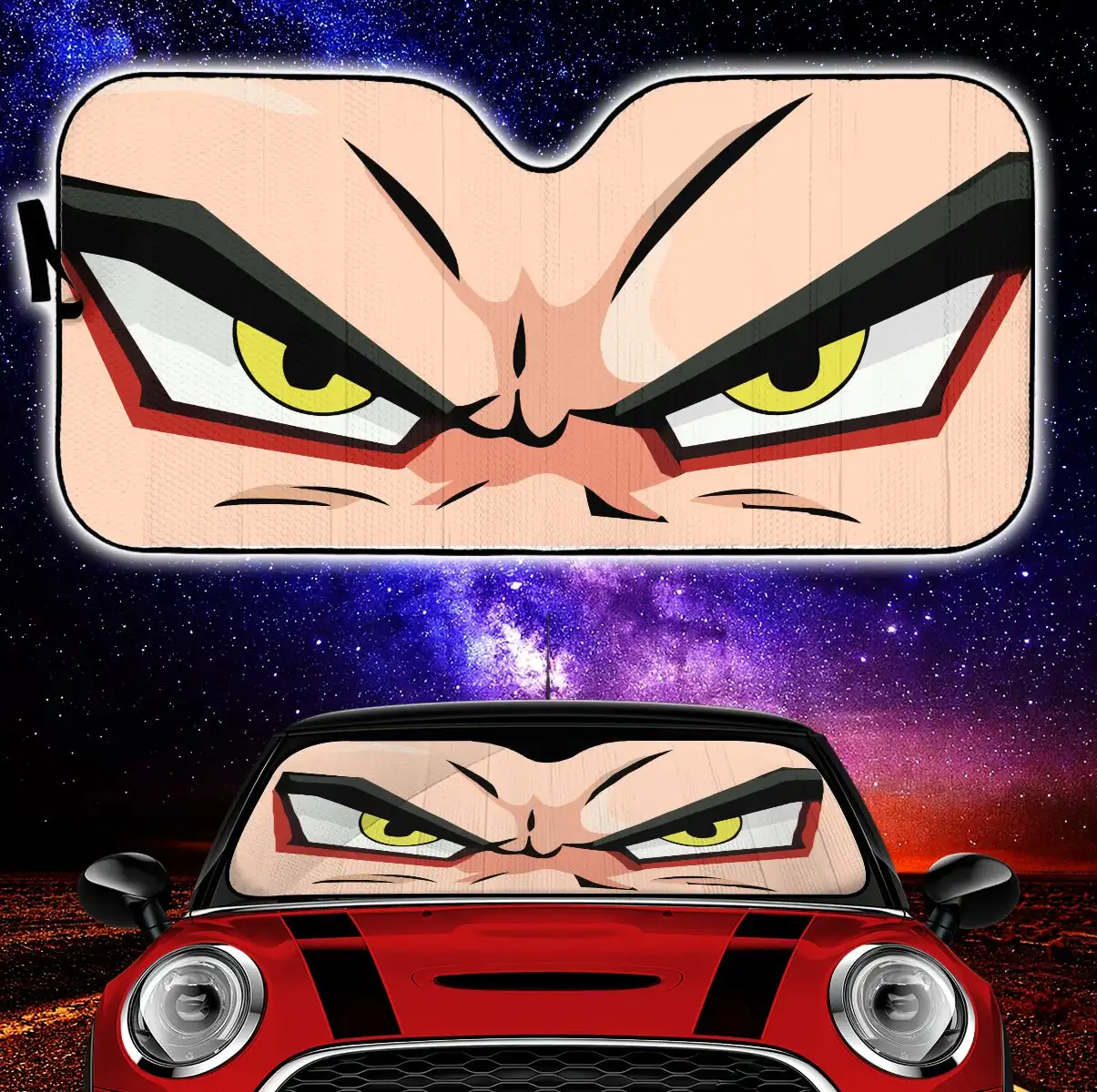 

Auto Sunshade Dragon 3D Eyes Print Car Accessories for Women Men Foldable Car Sun Shade High Quality Suitable for Most Cars SUV