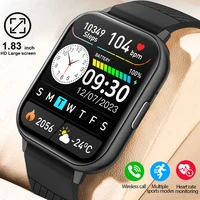 LIGE 2025 Smart Watch Men Full Touch IP67 Waterproof Alarm Clock Heart Rate Health Monitor Lady Gift Sports Fitness Smartwatches