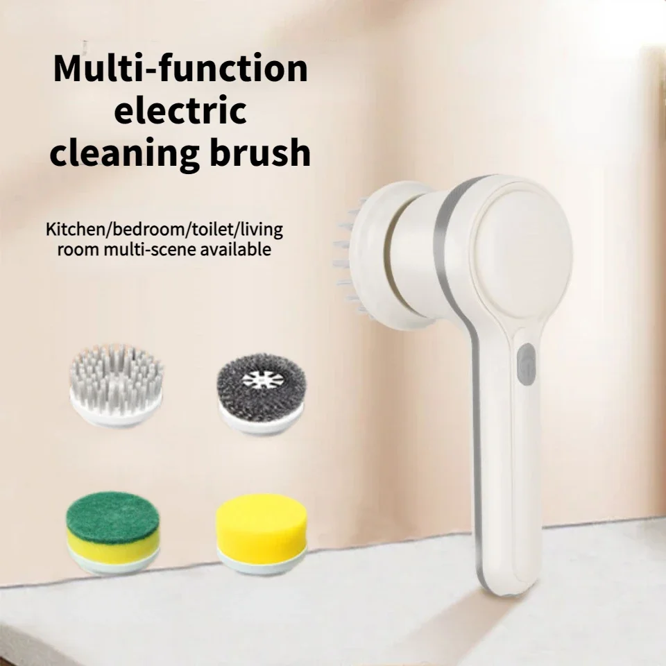 Electric Dish Cleaning Brush Electric Spin Scrubber Multi-functional  Electric Cleaning Brush For Kitchen And Bathroom Cleaning - AliExpress