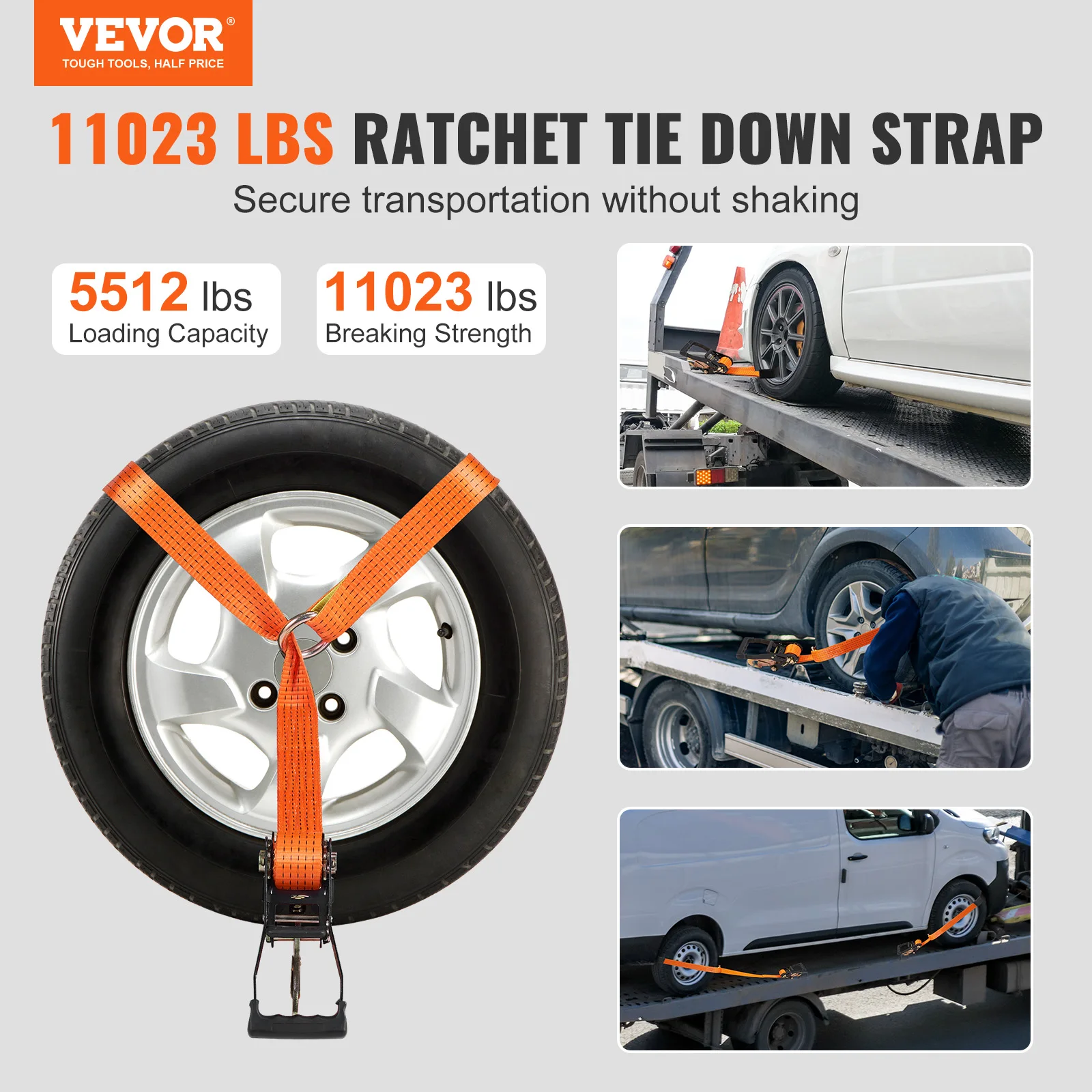 Heavy Duty Ratchet Straps 2