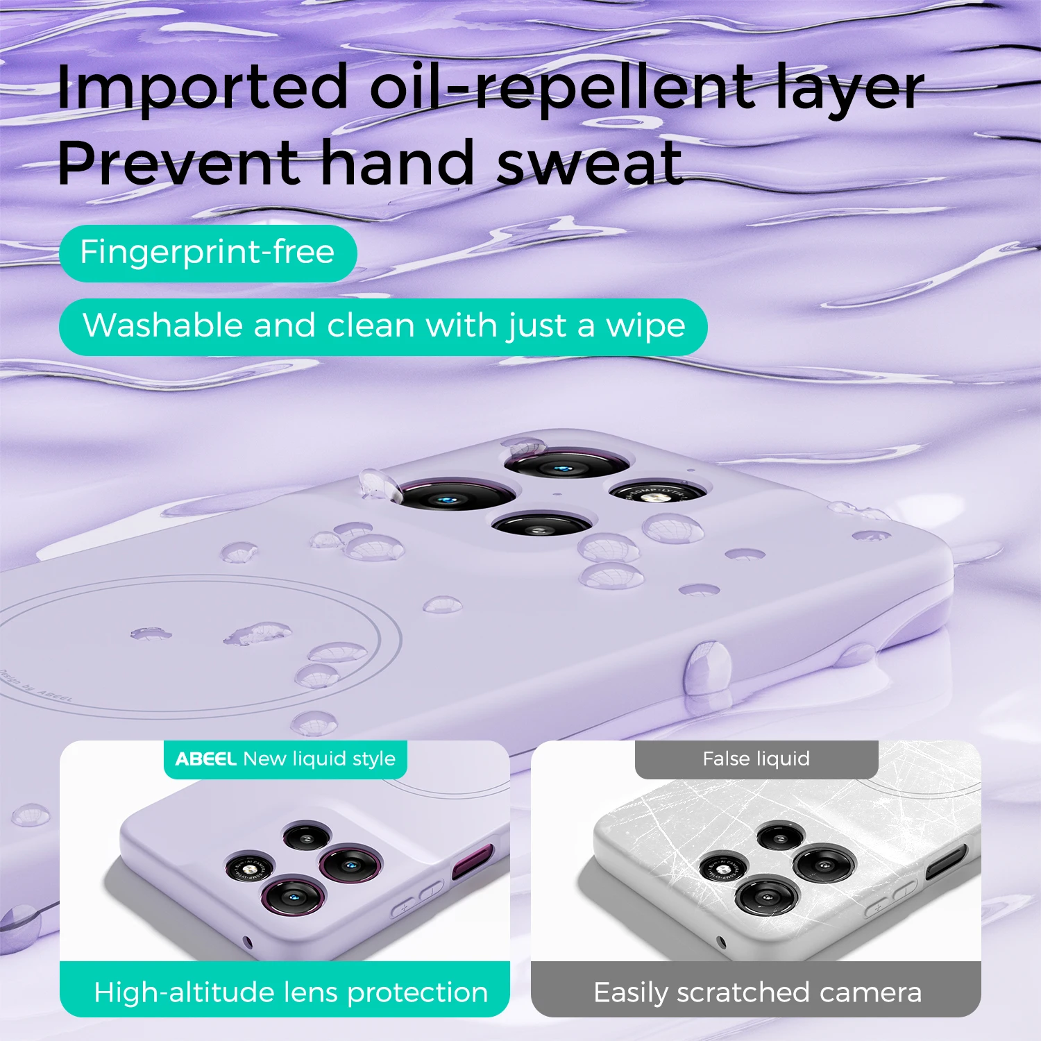 Magsafe Magnetic Liquid Silicone Case with Full Camera Protection