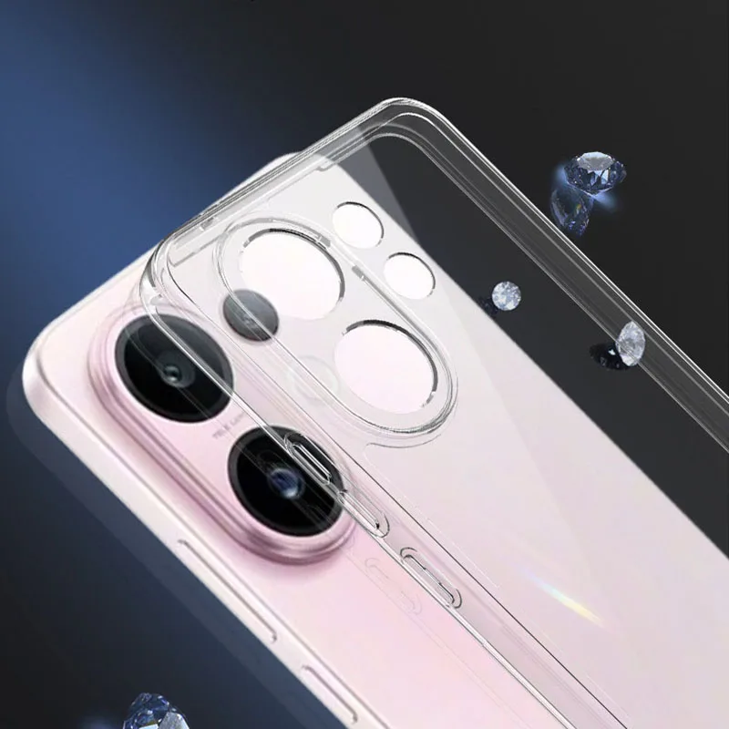 Flexible Durable Transparent Phone Case - Slim Clear TPU Soft Cover