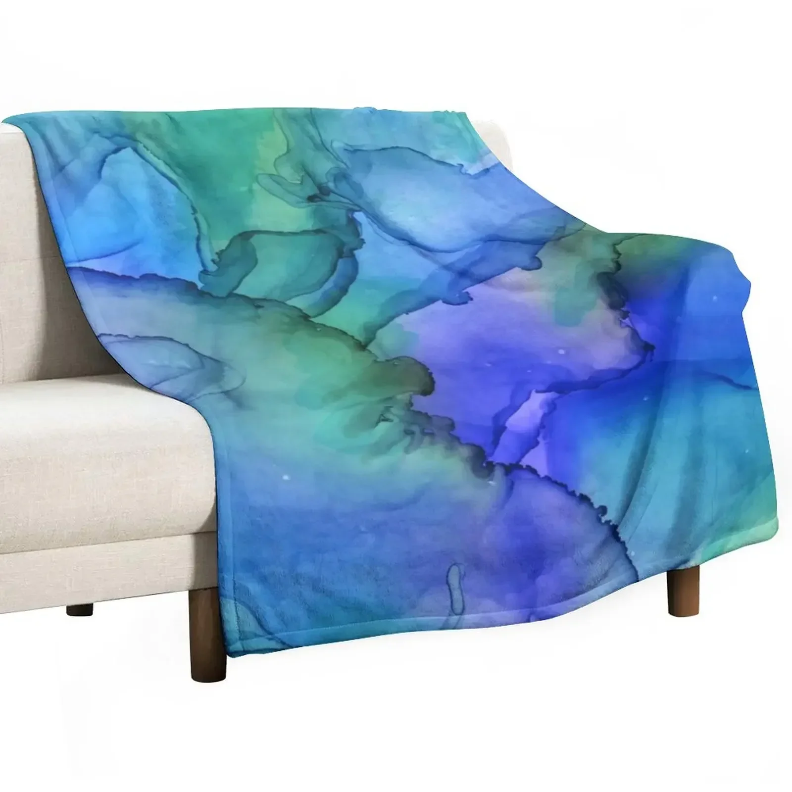 

Blue Lagoon Throw Blanket For Sofa Thin funny gift Thins Blankets