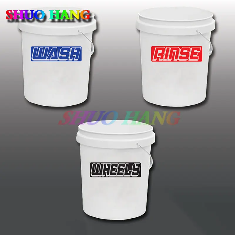 

Box Effect Car Detailing Wash Rinse & Wheels Valeting Vinyl Bucket Stickers Car Racing Motorcycle Surf Helmet Trunk Decals
