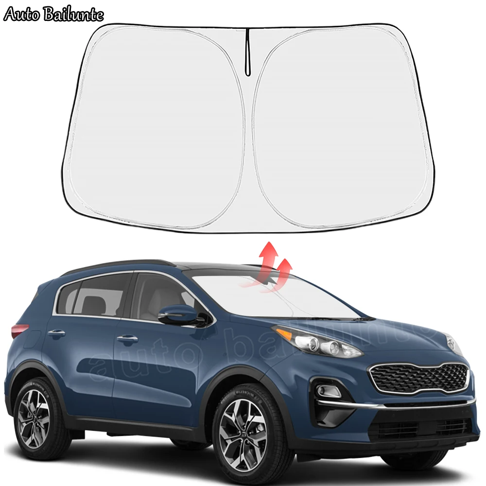 For Kia Sportage NQ5 2023 Car Sun shade Front Window Shade Cover Visor