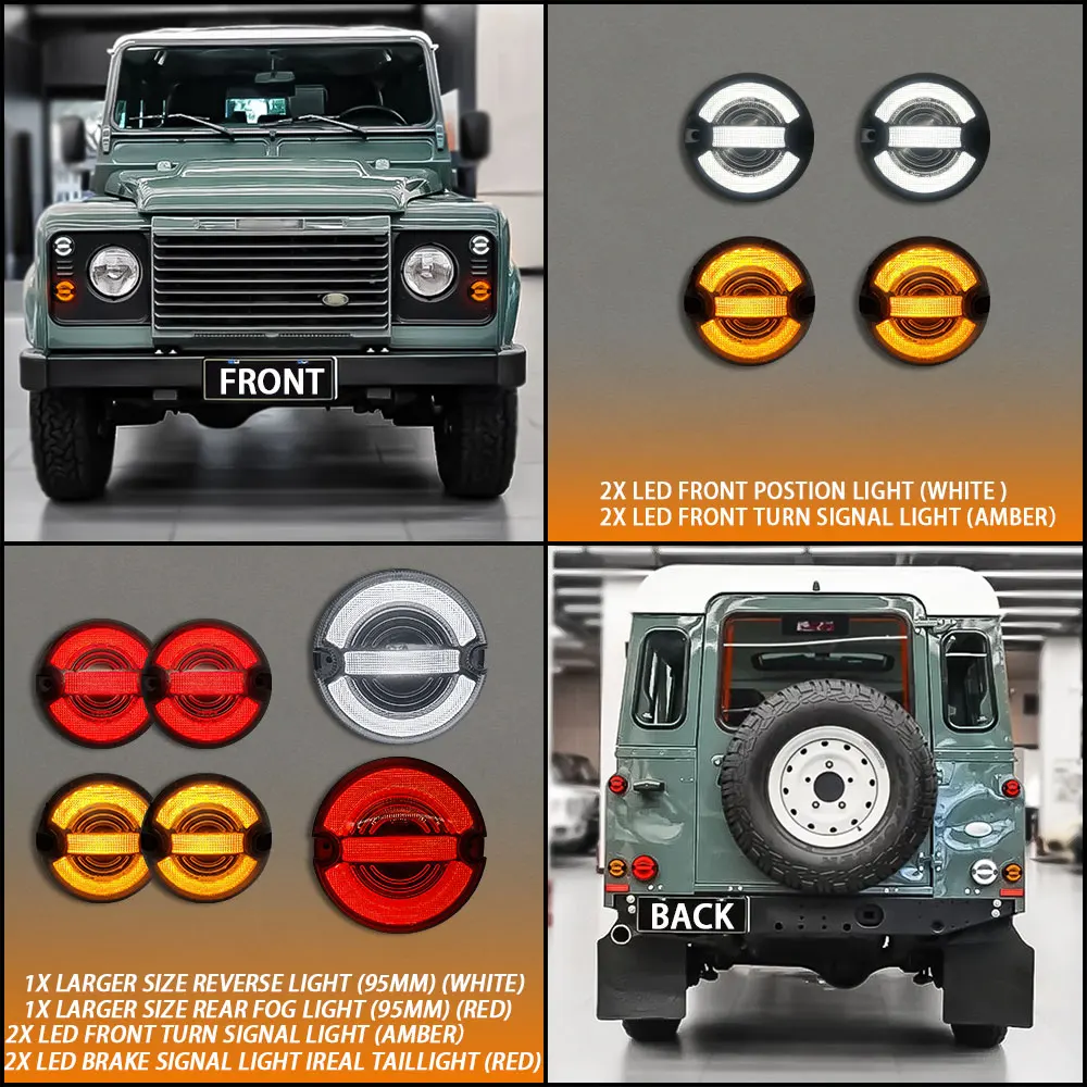 LED �ڵ��� ���� ���õ�, ���� ǥ�õ�, ����ι� 90/110 1983-1990 ����� 1990-2016 ���׷��̵� ŰƮ, ��Ʈ�� 10 ��