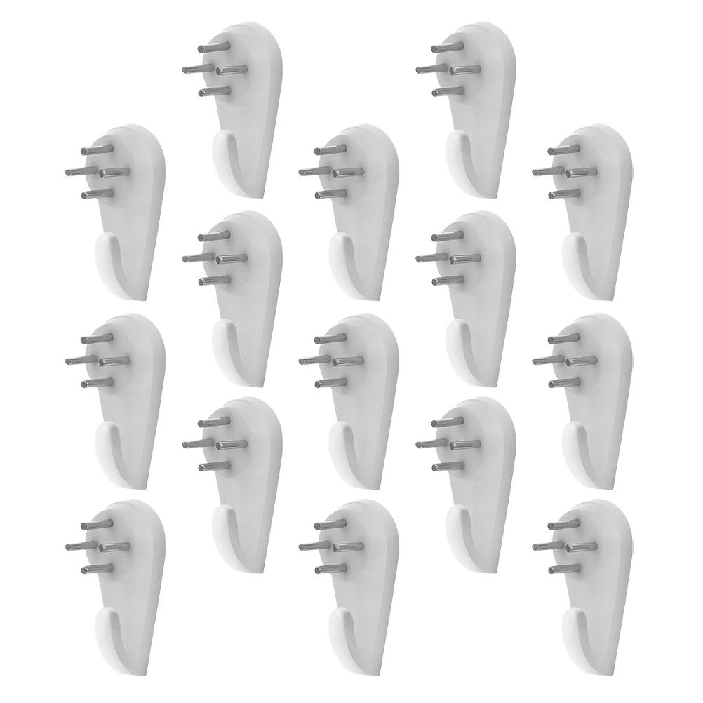 25 Pcs Picture Frame Hooks Invisible Hanging Wall Non-trace Nail