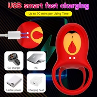 App Fernbedienung vibrierende Penis Ring Penis Ärmel Rose Klitoris Stimulator Verzögerung Penis Ringe Vibrator Sexspielzeug für Männer Paare 6