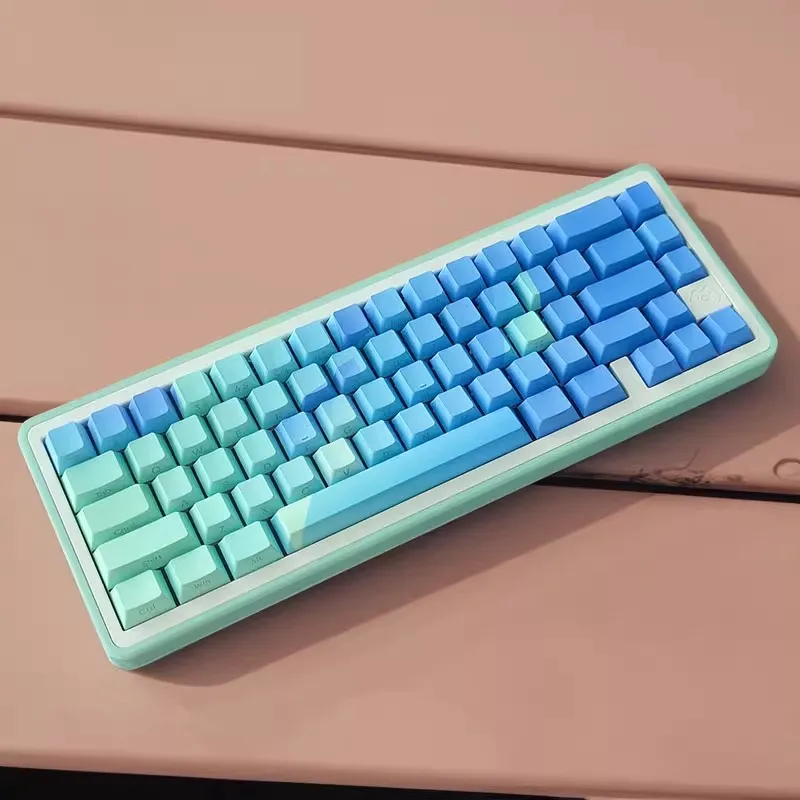 Inkc65 기계식 키보드 키트, 유선 키보드 키트, 단일 모드 RGB 알루미늄 합금, 하이파이 마작 사운드, 맞춤형 게이머 키보드 키트