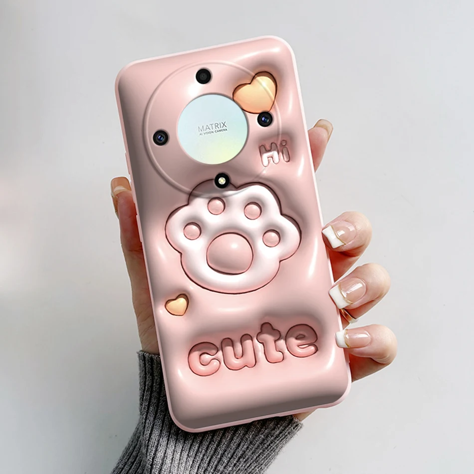 Astronaut Soft Shockproof Silicone TPU Phone Back Cover - Enhanced Protection for Honor Magic 5 Lite 5G