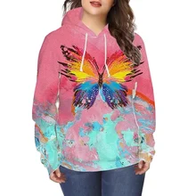 

Women's Long Sleeved Hoodie, Oversized Winter Dress, Harajuku Style