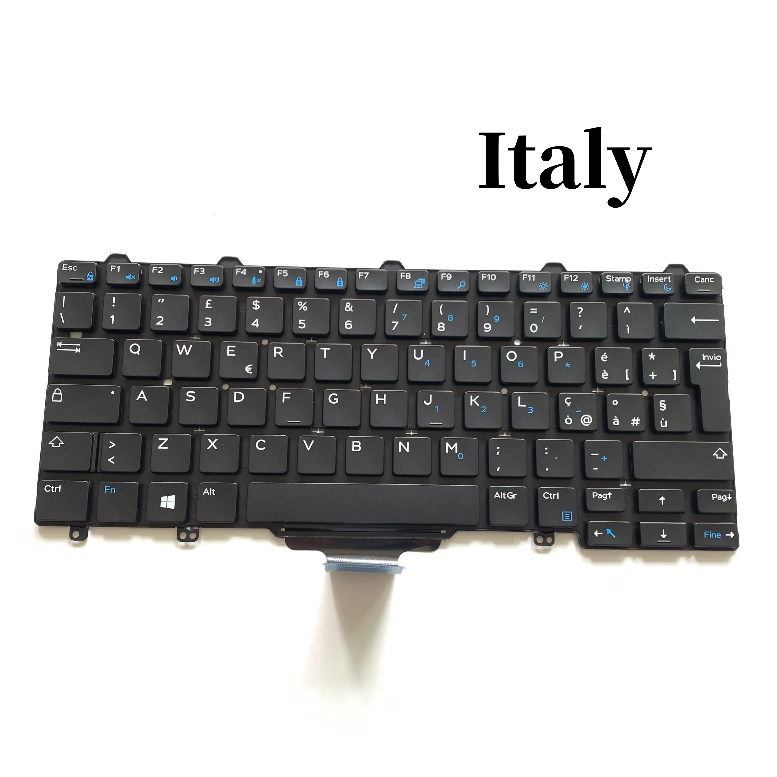 中古】[IDVL]日本語キーボード For DELL Latitude 12 5000 5270