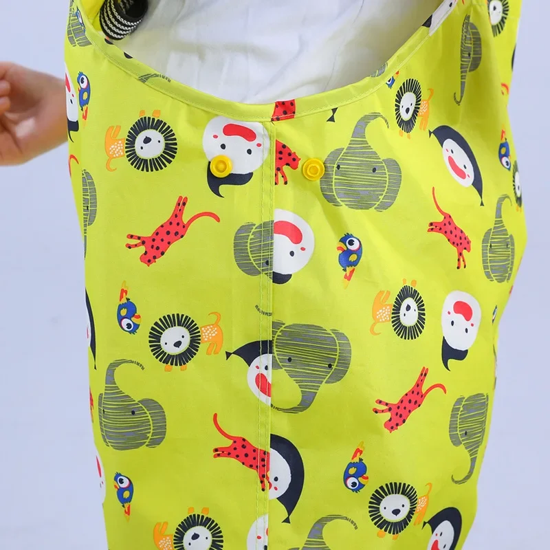 Cartoon Child Rain Pants Sport Boys Bib Overalls Waterproof Girls Jumpsuit Outdoor Toddler Summer Clothes Baby Trousers