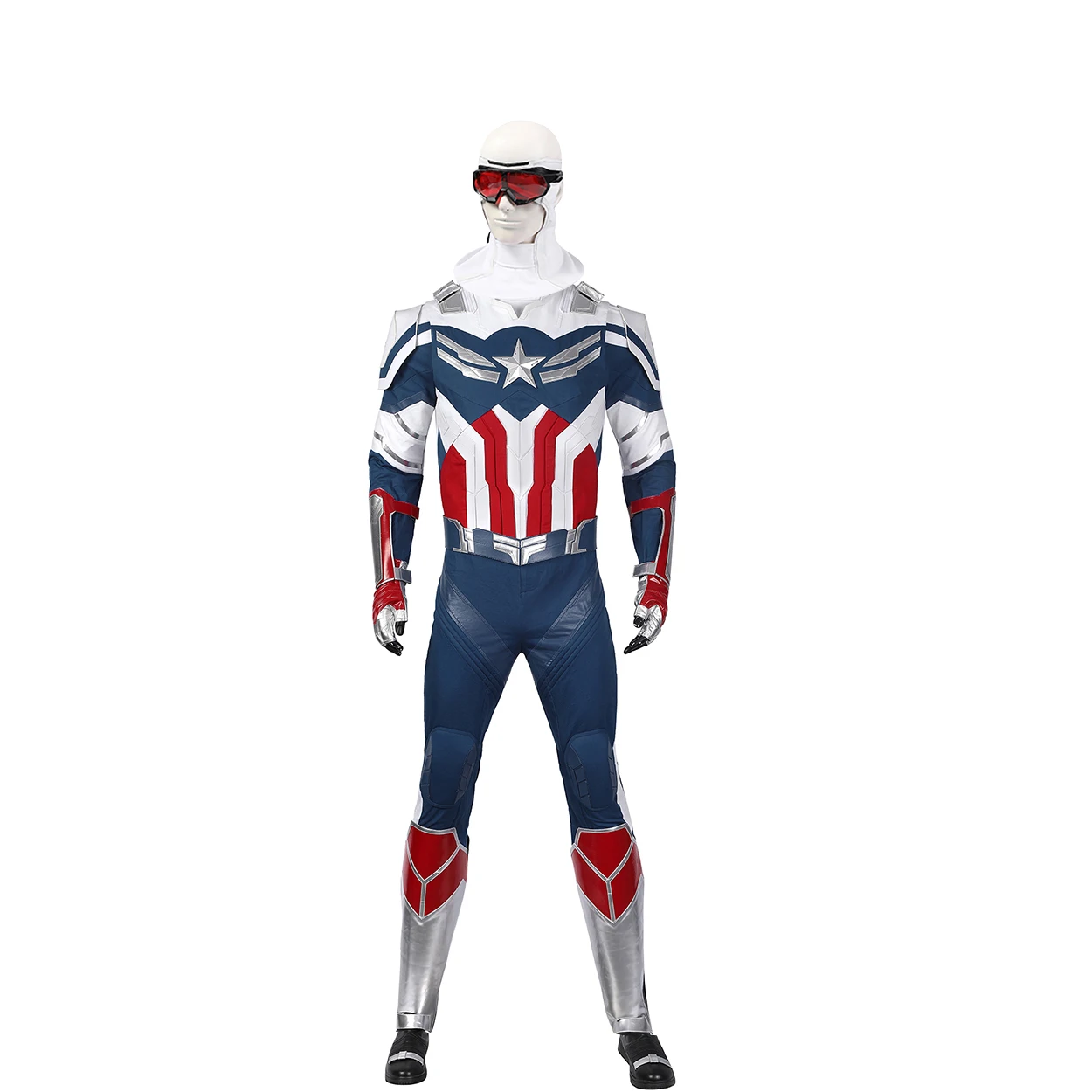 Superhéroe adulto hombres soldado de invierno mono armadura Sam Wilson  nuevo capitán traje halcón Cosplay disfraz - AliExpress, image size:1250x1250