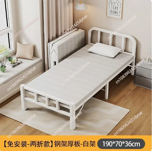 Letto pieghevole in ferro battuto singolo - immagine 4