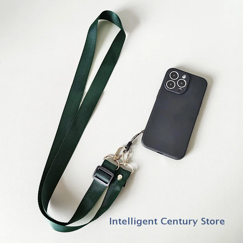 Adjustable Crossbody Cell Phone Strap and Anti-Lost Lanyard Necklace with Camera Hanging Rope