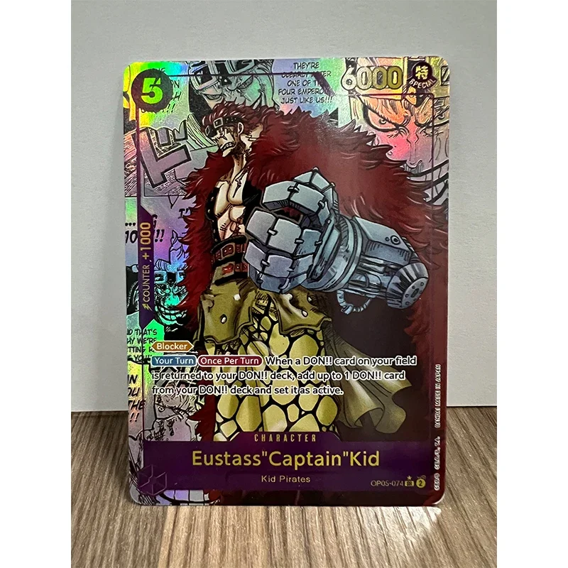 Anime One Piece Chopper Kid Luffy Sabo Hancock Sogeking Zoro English Version Diy Collectible Card Board Game Toy Birthday Gift 6