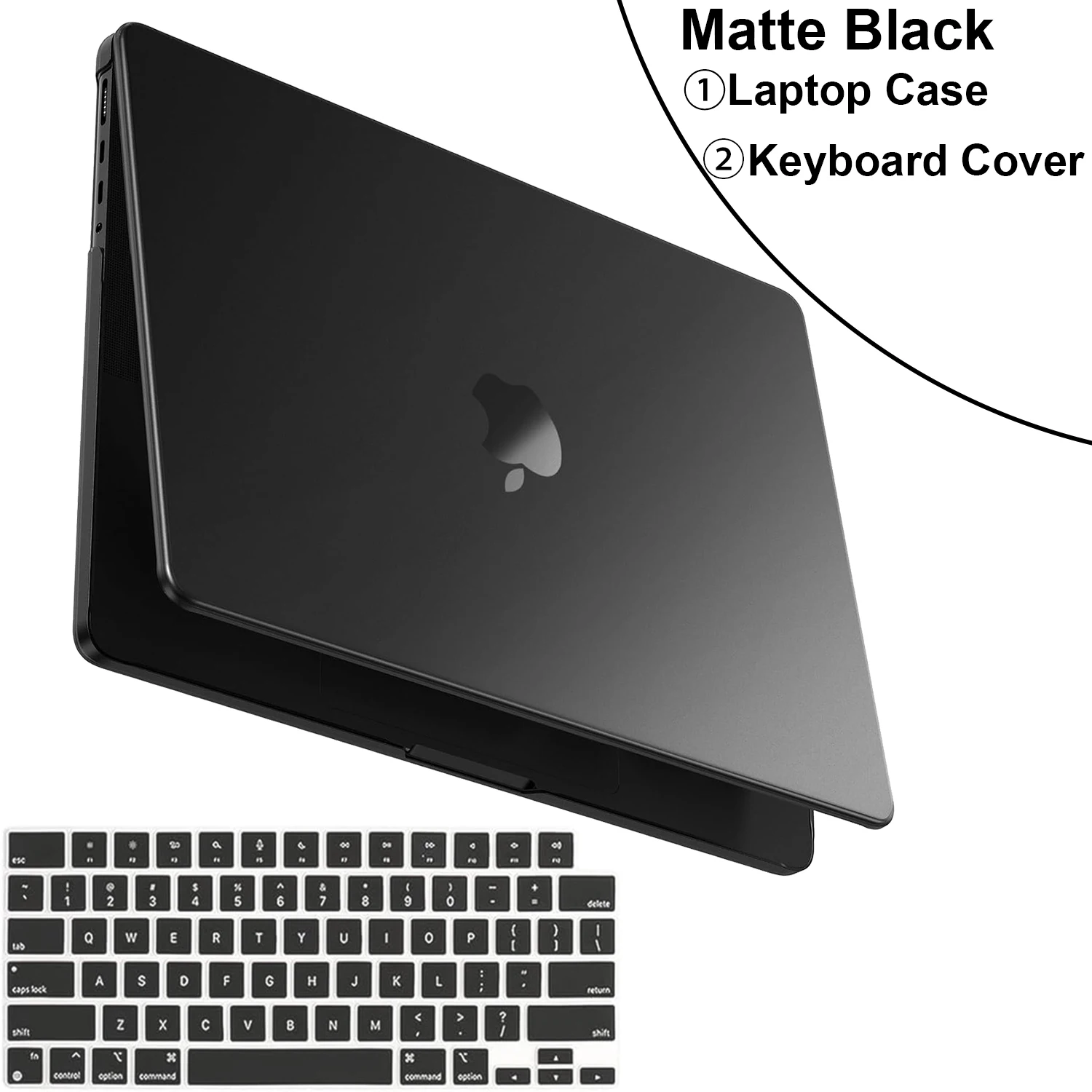 Sleek Matte Laptop Case for MacBook Air 13.6-inch