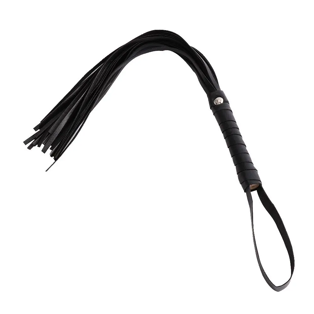 Whip Flogger Horse Rider Spurs Crop Party Faux Leather Whip Horse Riding Crops Racing Riding Crops Horse Riding Whip