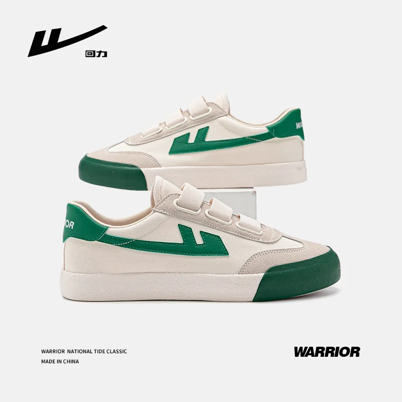 Warrior Canvas Fashion Breathable Trend Thick Sole Shoes Korean Casual Vulcanized Sneakers Skateboarding shoes