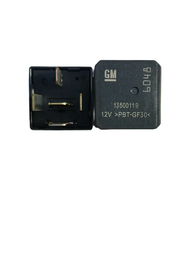 OEM GM - Relés de 5 pines (3 unidades, 13500119 6048, 5 terminales, relé multiusos 6048