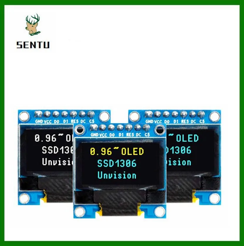 OLED Display Module 0.96 inch IIC Serial 128X64 I2C SSD1306 LCD Screen Board for Arduino