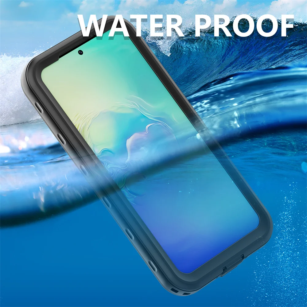 Military Grade Protection Shellbox IP68 Waterproof Case for Galaxy A54 5G Shockproof Heavy Duty Defender Cover Diving Case Funda