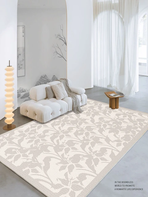 Tapis de sol abstrait pour salon, moquette de grande surface, décoration  pour chambre à coucher, salon moderne - AliExpress