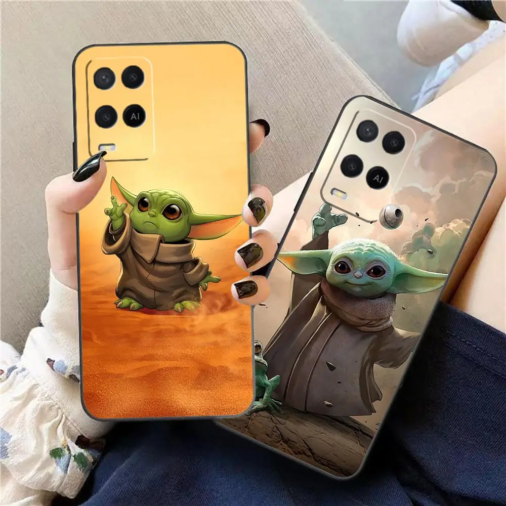 

Cute Baby Y-Yoda Phone Case For OPPO A98 A95 A96 A94 A93 A92S A78 A76 A74 A58 A71 A57 A55 A53 A33 A17 Case Funda Coque Capa