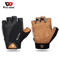 WEST BIKING Sports Cycling Gloves Half Finger Men Women MTB Bike Gloves Running Fitness Gym Riding Motorcycle Bicycle Gloves 1