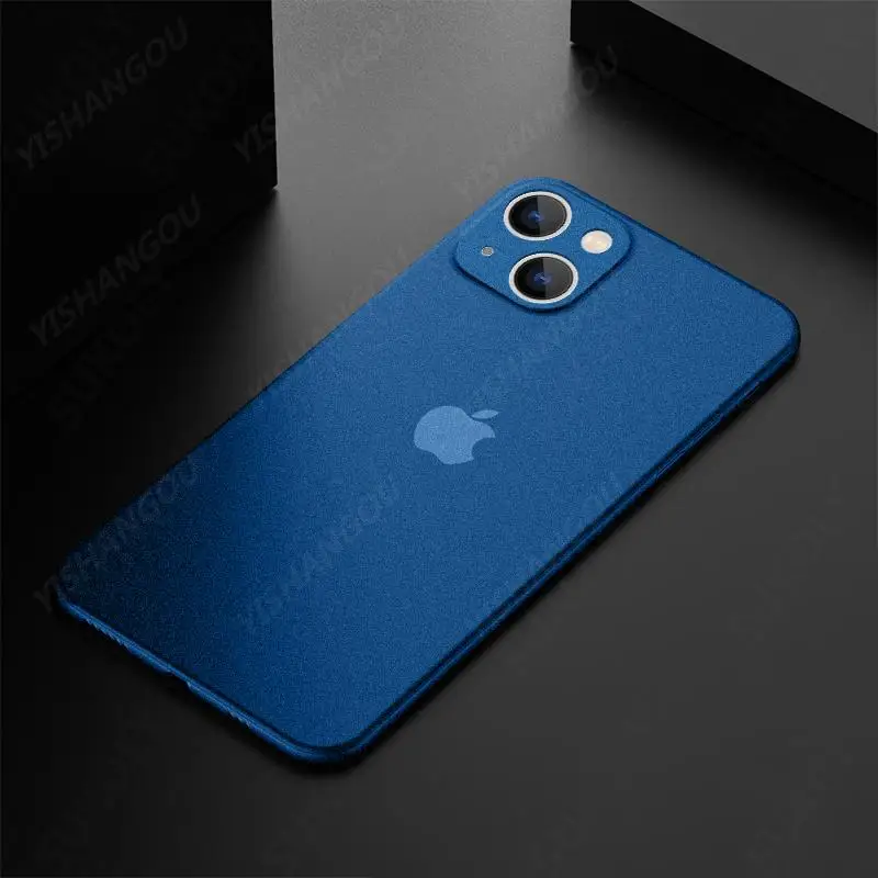cases for iphone 11 Shockproof Hard Plastic Phone Case For iPhone 13 12 Mini 11 Pro Max XS XR X 7 8 Plus SE 2 Matte Case Ultra Thin Clear Slim Cover iphone 11 card case