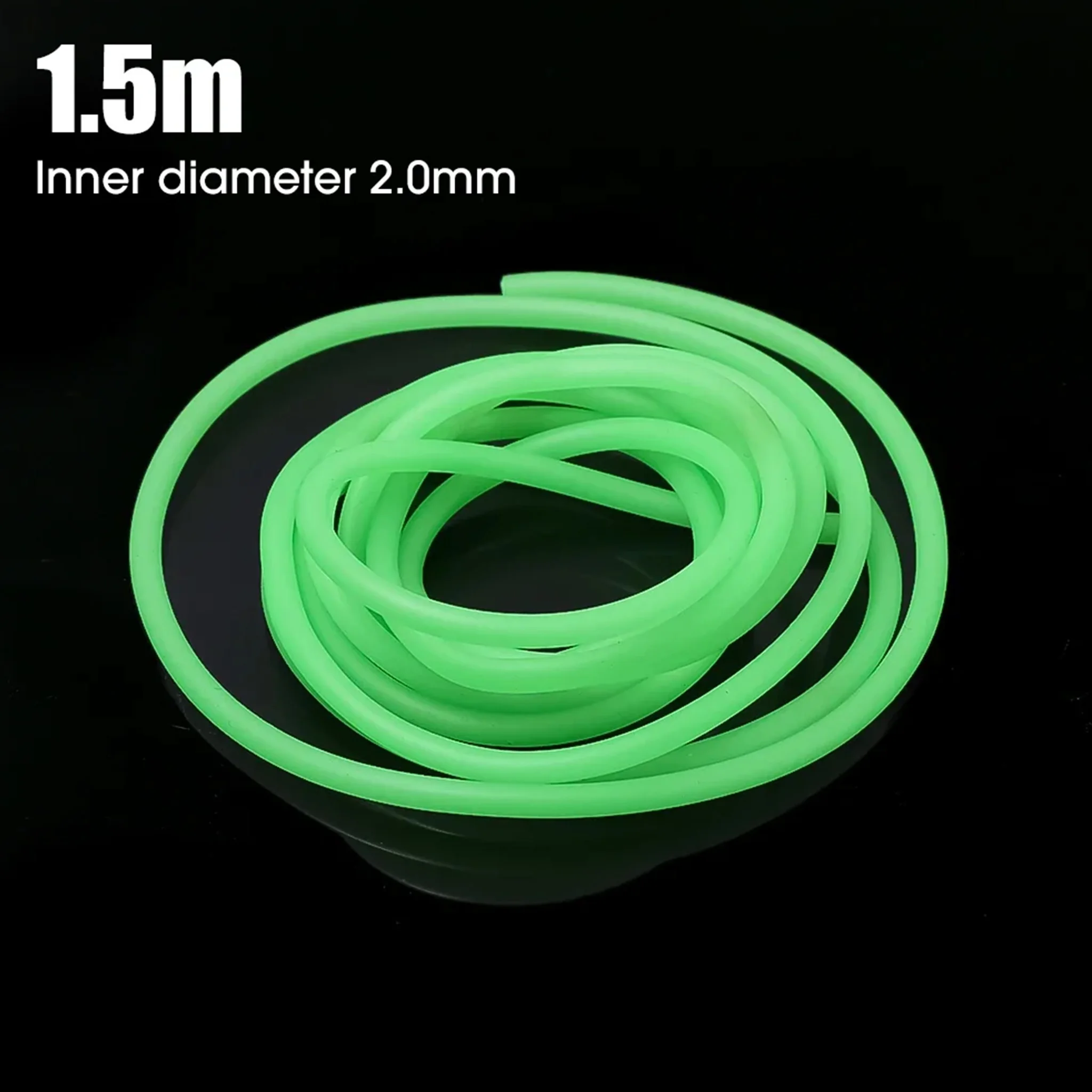 0,8/1/1,5/2mm Leucht Angeln Schlauch Silikon Anti Rig Rohr Schläuche Rig Ärmeln Tiefsee angeln Pesca Iscas Fisch Tackle Werkzeuge – Detail 8