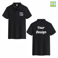 Polo avec Logo personnalisé, broderie décontractée, marque d'entreprise personnelle imprimée, vêtements pour hommes et femmes, 16 couleurs, hauts à la mode d'été 1