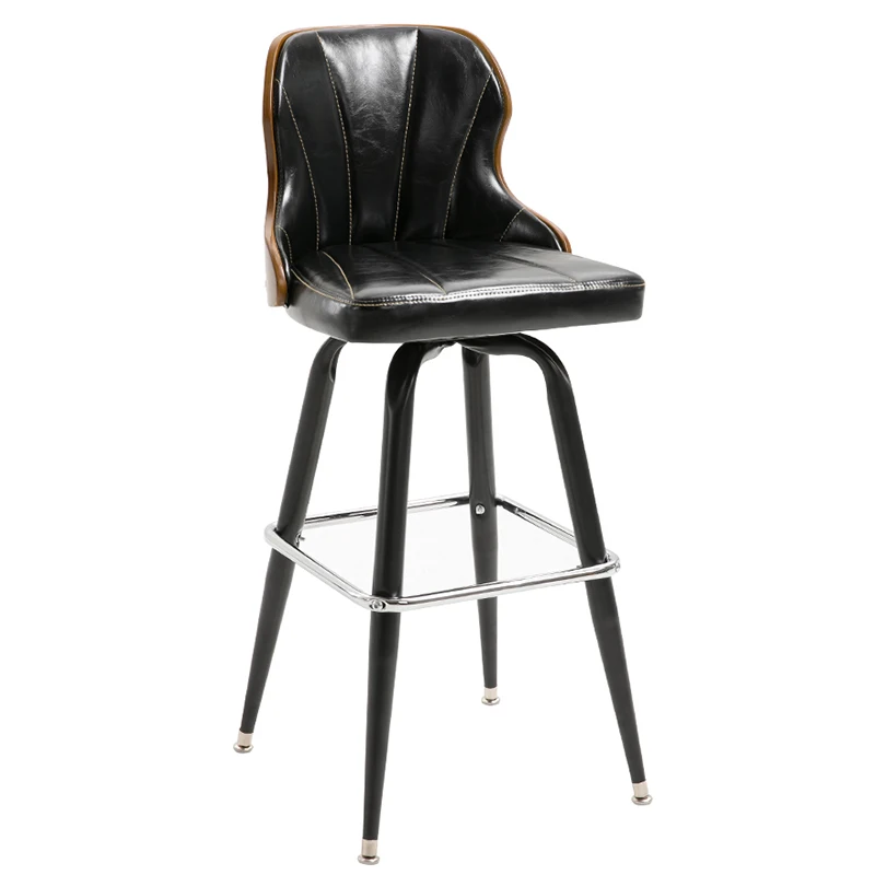 Design Minimalist Bar Stools Aesthetic Modern Comfortable Ergonomic Relaxing High Chairs Nordic Unique Sillas De Bar Furniture