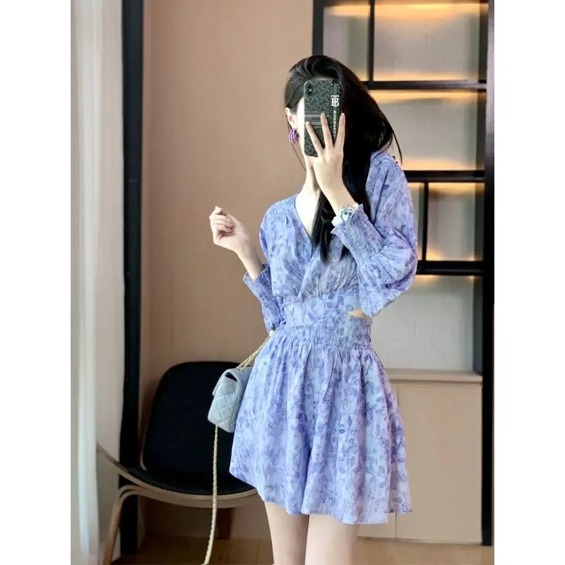 2024 Summer New Female Fragrant Flower Spicy Girl Celebrity Little Fragrant Wind Fried Street Sweet and Spicy Wind Two Piece Set