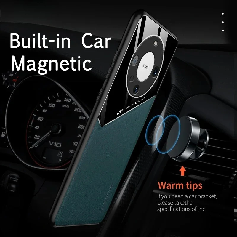 Premium PU Leather Magnetic Function Cover - Luxury Case with Enhanced Protection