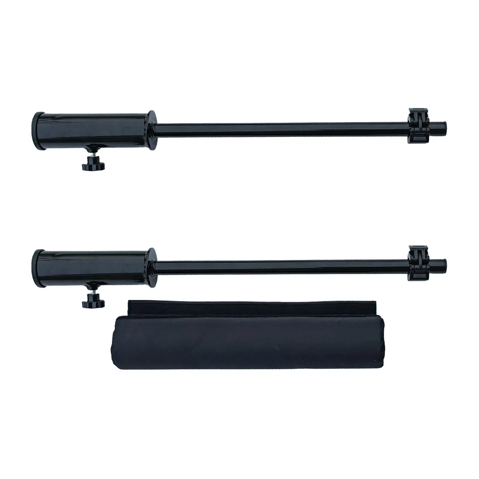 

Fitness Barbell Bar Insert Row Attachment Muscles Squats Hamstrings