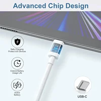 Type USB C to C Fast Charging Cable 1M/3FT 2M/6FT For Android Smart Phone IPhone 15 16 And Tablet PC - Image 2