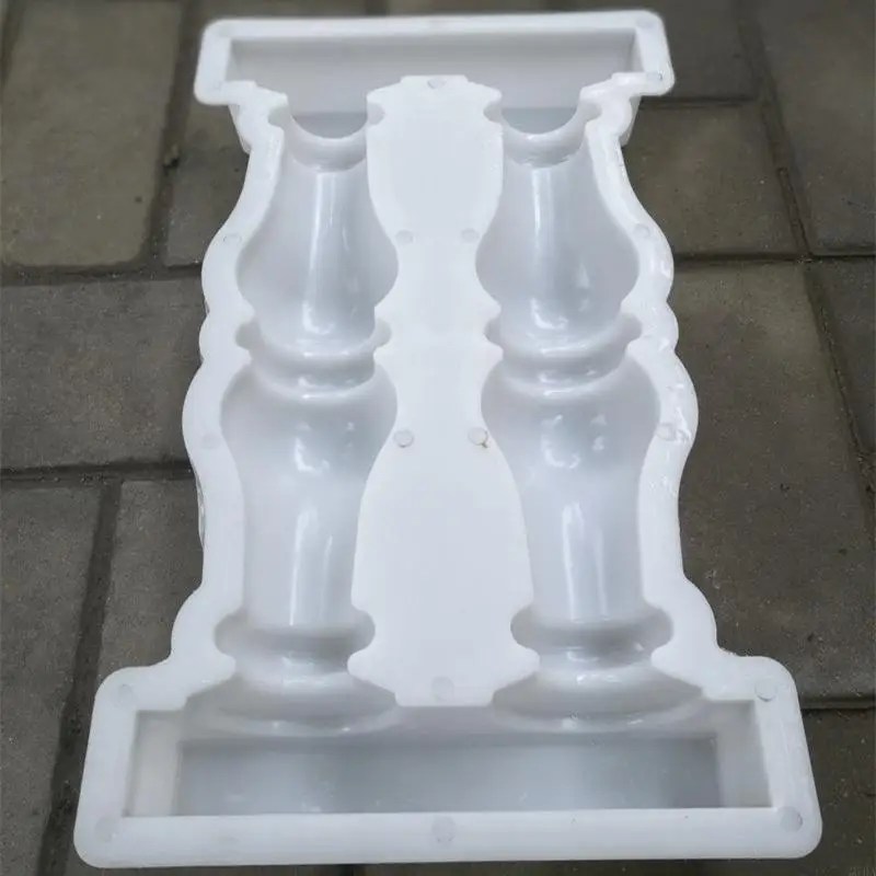 M7BA Roman Column Mould Double Vase Fence Mould for Stylish Outdoor Embellishments