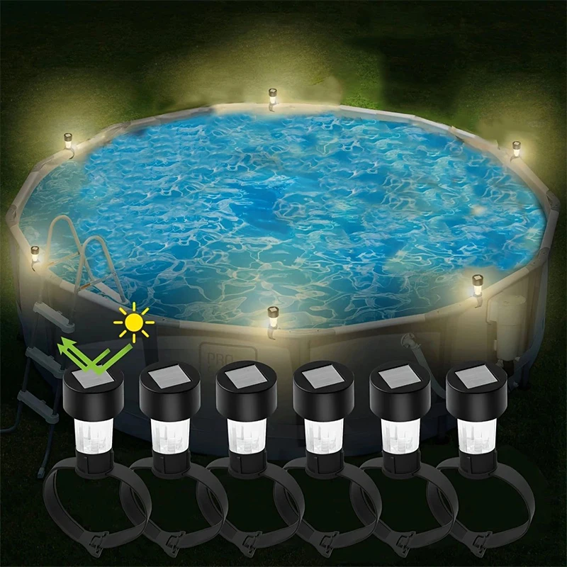 5 Pcs Solar Deco Waterproof Light