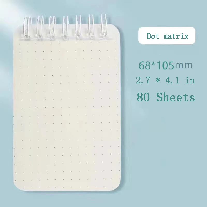 Compact Pocket Notebook - Portable Mini Memo Notepad