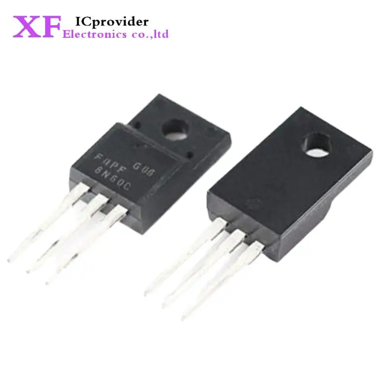 

100 шт./лот FQPF8N60C FQPF8N60 8N60C TO-220F 8A 600V лучшее качество.
