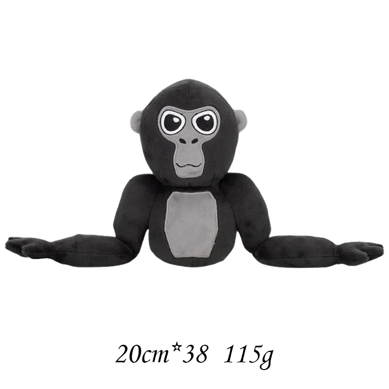 Gorilla Tag Monke Plush Toy - Cute Cartoon Animal Soft Stuffed Toy for Kids