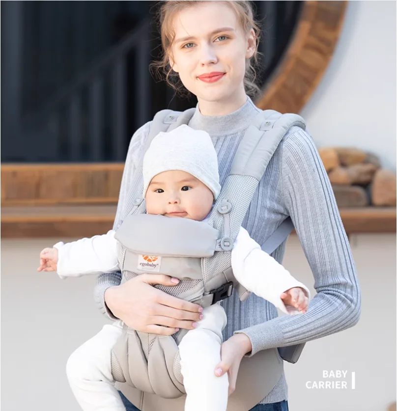 Omni Baby Carrier Ergonomic Kangaroo Infant Kid Sling Back Front Facing Backpack Wrap Newborn Bag Suspenders 360 - Image 3