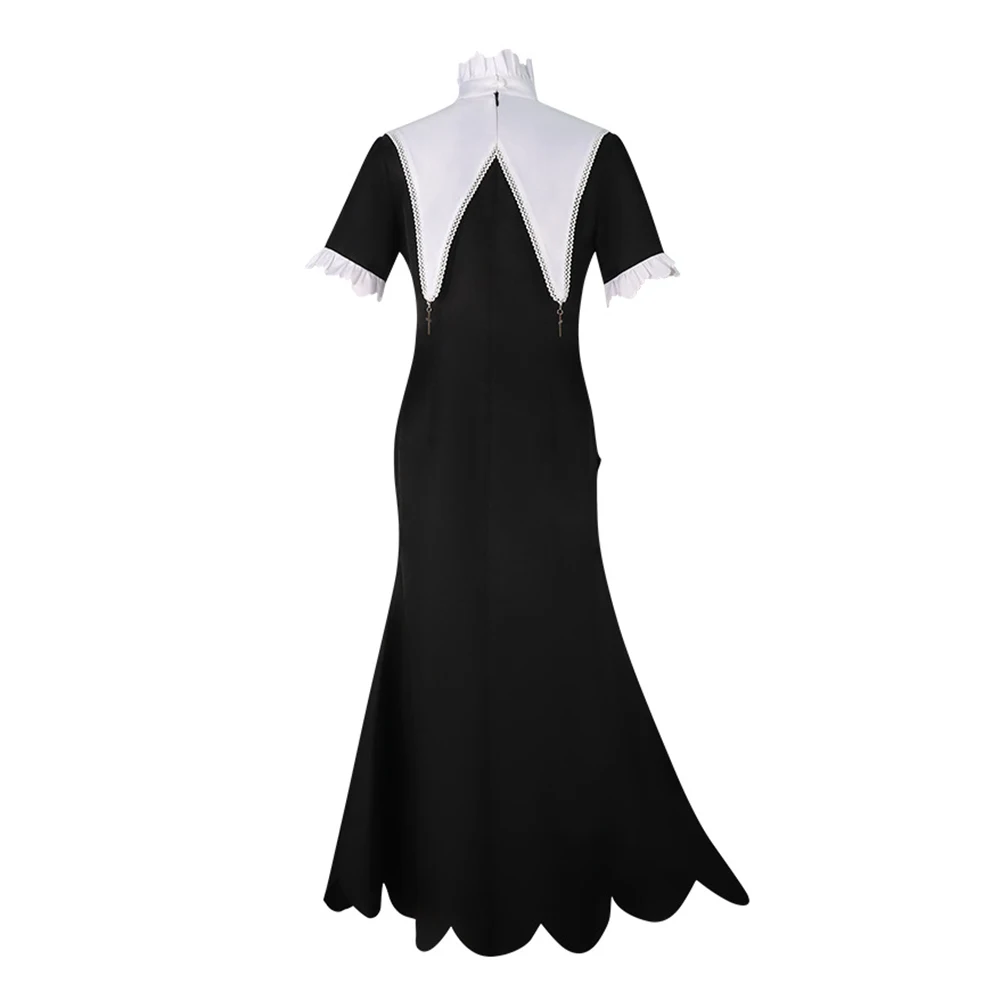 Project Sekai: SHINONOME ENA And AKIYAMA MIZUKI And YOISAKI KANADE And Asahina Mafuyu | Black Nun Habit Costume Cosplay 32 Generic Nun Habit Costume for Cosplay Events